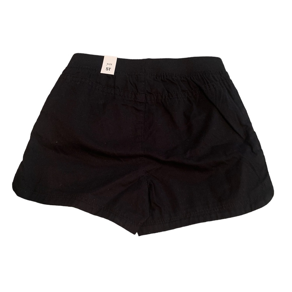 NWT The Children’s Place kids black shorts. Size 5T. - Picture 2 of 6